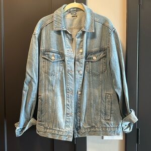 Top Shop Oversized Jean Jacket